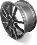 19x9.5" C43 AMG Style Alloy Wheels Gunmetal Machined