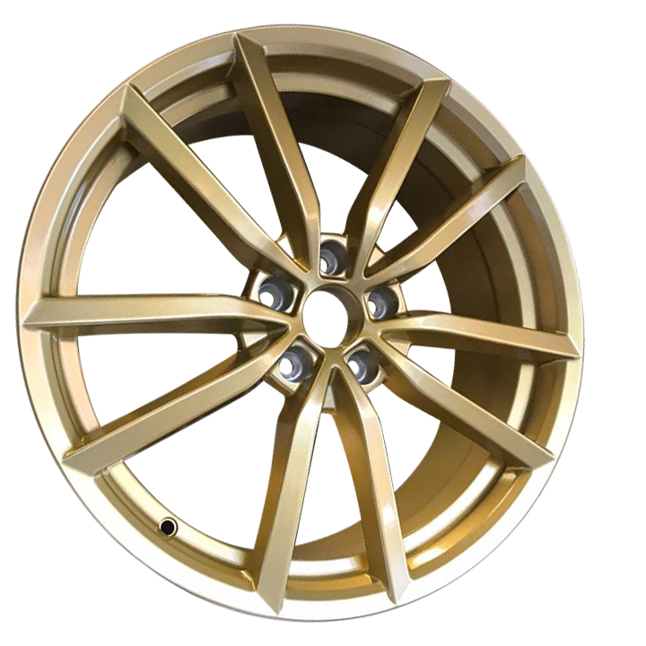 18x8" Golf R Pretoria Style Alloy Wheels BBS Gold