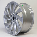 18x8" Scirocco Twist Style Alloy Wheels Silver