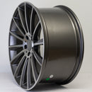 20x9.5" AMG Twist Style Alloy Wheels Gunmetal Machined