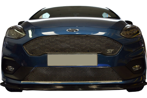 Ford Fiesta ST MK8 - Front Grille Set - Silver Finish (2018 - )