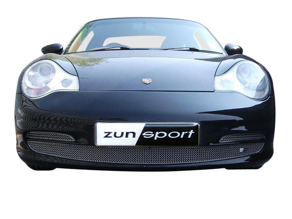 Porsche Carrera 996 Facelift - Front Grille Set - Black finish (2002 to 2004)