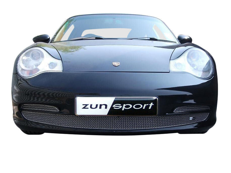 Porsche Carrera 996 Facelift - Front Grille Set - Black finish (2002 to 2004)