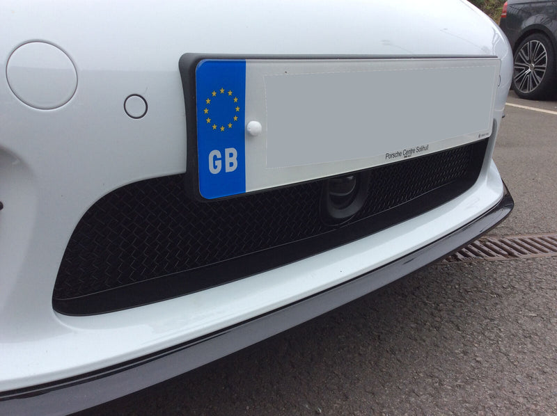 Porsche 991 Turbo Gen1-Full Grille Set (Without Parking Sensors)(ACC) - Black Finish (2013 to 2015)