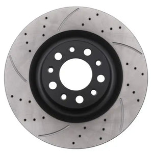 Rear Drilled Vented 320mm Brake Discs - Alfa Romeo Stelvio 949 2.0 Q4 2017+