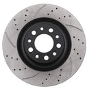Rear Drilled Vented 320mm Brake Discs - Alfa Romeo Stelvio 949 2.0 Q4 2017+ OMI ALLOY WHEELS