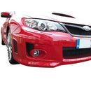 Subaru Impreza Sti - Full Grille Set - Black finish (2011 to 2014) Omi Grille