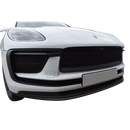 Porsche Macan Base 2021 Facelift / 2022 with Driving Camera - Front Grille Set - Black finish (2021 to ) Omi Grille