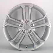 19x8" Ford Ford Focus RS MK2 Style alloy wheel in silver, 5x108 - front face