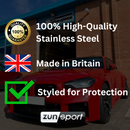 Zunsport Compatible with Mercedes A Class W176 A45 AMG / With Aero-pack - Centre Grille - Black Finish (2017 - 2020)