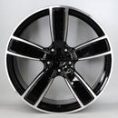 22x10" Porsche Style Alloy Wheels — Black Machined Face — OEM Style for Porsche | OMI Wheels UK Ireland