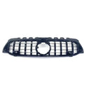 Mercedes A Class W177 AMG GT-R Panamericana Style Front Grille - Black (2019 -) Omi Grille