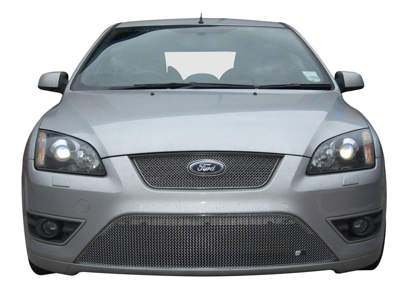 Ford Focus ST 05MY - Full Lower Grille - Silver finish (2005 to 2007)