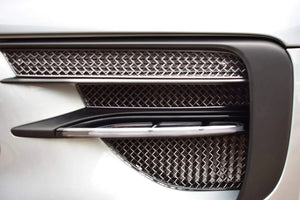 Porsche Macan GTS Facelift - Outer Grille Set - Silver Finish (2019 to )