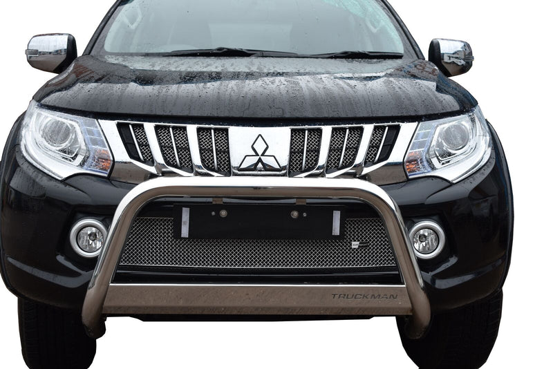 Mitsubishi L200 5th Gen - Front Grille Set - Black Finish (2015 - )