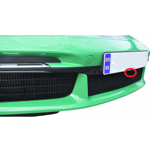 Porsche 992 Turbo S - Front Grille Set with Front Driving Camera - Black finish (2020 -)