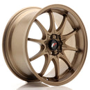 17x85" JR Wheels JR5 Alloy Wheels 4x100 ET35 Bronze — Per Wheel