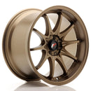 17x95" JR Wheels JR5 Alloy Wheels 4x100 ET25 Bronze — Per Wheel