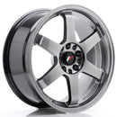18x8.5 inch JR Wheels JR3 alloy wheels 5x114.3 Hyper Black cast — OMI Wheels