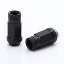 Forged Steel Japan Racing Nuts JN1 12x1,"25 Black — JR Wheels genuine accessory | OMI Wheels