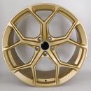 21x9" RS6 Style Alloy Wheels — Satin Gold — OEM Style for Audi | OMI Wheels UK Ireland