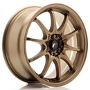 17x75" JR Wheels JR5 Alloy Wheels 5x100 ET35 Bronze — Per Wheel