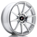18x75" JR Wheels JR11 Alloy Wheels 5x112 ET40 Silver — Per Wheel