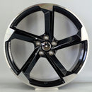21x9" Audi R8 V10 Style Alloy Wheels — Black Machined Face — OEM Style for Audi | OMI Wheels UK Ireland