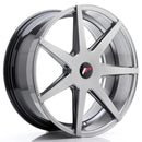 20x85" JR Wheels JR20 Alloy Wheels 5x112 ET35 Hyper Black — Per Wheel