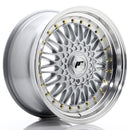 17x85" JR Wheels JR9 Alloy Wheels 5x100 ET35 Silver — Per Wheel