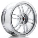 17x75" JR Wheels JR7 Alloy Wheels 5x114.3 ET42 Silver — Per Wheel