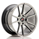 18x95" JR Wheels JR21 Alloy Wheels 4x100 ET35 Hyper Black — Per Wheel