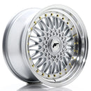 17x85" JR Wheels JR9 Alloy Wheels 4x100 ET20 Silver — Per Wheel