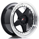 18x8.5 inch JR Wheels JR6 alloy wheels 5x114.3 Black cast — OMI Wheels