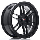 18x8" JR Wheels JR7 Alloy Wheels 5x114.3 ET35 Black — Per Wheel