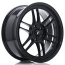 18x8 inch JR Wheels JR7 alloy wheels 5x114.3 Black cast — OMI Wheels