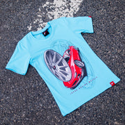 JR Women's T-Shirt JR-11 Car Turquoise Size S — JR Wheels genuine accessory | OMI Wheels