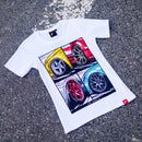 JR Women's T-Shirt MIX White Size XL — JR Wheels genuine accessory | OMI Wheels