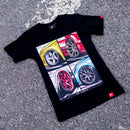 JR Women's T-Shirt MIX Black Size XL — JR Wheels genuine accessory | OMI Wheels