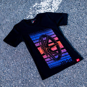 JR Women's T-Shirt JR-20 Face Black Size XS — JR Wheels genuine accessory | OMI Wheels