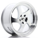 18x85" JR Wheels JR15 Alloy Wheels 5x112 ET40 Silver — Per Wheel