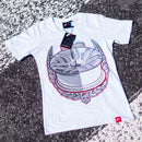 JR Women's T-Shirt JR-18 Laurel White Size XS — JR Wheels genuine accessory | OMI Wheels