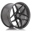 22x115" Concaver CVR2 [Flow Formed] Alloy Wheels 5x130 ET61 Carbon Graphite — Per Wheel