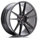 20x85" JR Wheels JR21 Alloy Wheels 5x112 ET40 Hyper Gray — Per Wheel