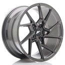 19x9.5 inch JR Wheels JR33 alloy wheels 5x120 Hyper Gray cast — OMI Wheels