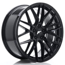 19x85" JR Wheels JR28 Alloy Wheels 5x108 ET40 Black — Per Wheel