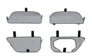 BMW G8X M3 / M4 Front Grille Mesh Insert Set (ACC) - Black Finish (2020 -)