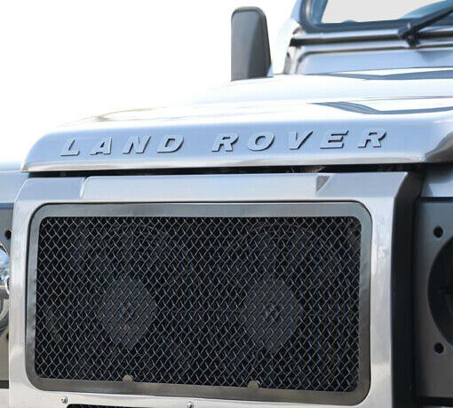LandRover Defender Upper Grille - Black finish (2007 onwards)