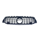 Mercedes A Class W177 AMG GT-R Panamericana Style Front Grille - Black / Chrome (2019 -) Omi Grille
