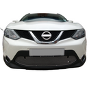Nissan Qashqai (2.0 Diesel without Parking Sensors) - Lower Grille - Silver finish (2014 onwards)